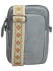 Beagles Handytasche "Malaga" in Hellblau - (B)12,5 x (H)19,5 x (T)2,5 cm