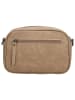 Beagles Umhängetasche "Malaga" in Beige - (B)18,5 x (H)12 x (T)4,5 cm