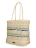 PE FLORENCE Shopper bag w kolorze beżowym - 48 x 37 x 21 cm