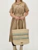 PE FLORENCE Shopper in Beige - (B)48 x (H)37 x (T)21 cm
