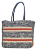 PE FLORENCE Shopper donkerblauw - (B)40 x (H)36 x (D)15 cm