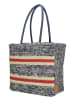 PE FLORENCE Shopper donkerblauw - (B)40 x (H)36 x (D)15 cm