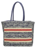 PE FLORENCE Shopper in Dunkelblau - (B)40 x (H)36 x (T)15 cm