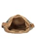 PE FLORENCE Schoudertas "Natural life" beige/donkerblauw - (B)25 x (H)25 x (D)8 cm