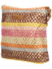 PE FLORENCE Schultertasche "Natural life" in Natur/ Rosa - (B)24 x (H)25 x (T)4,5 cm
