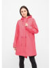 Derbe Regenmantel in Pink