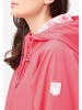 Derbe Regenmantel in Pink