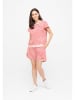 Derbe Shirt in Rosa/ Rot