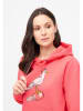 Derbe Hoodie in Koralle