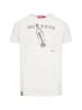 Derbe Shirt in Weiß