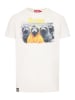 Derbe Shirt in Weiß