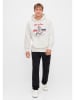 Derbe Hoodie in Weiß