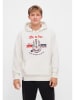Derbe Hoodie in Weiß