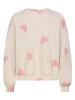 Sublevel Sweatshirt in Beige/ Rosa