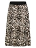 Sublevel Kleid in Creme/ Beige/ Schwarz