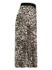 Sublevel Kleid in Creme/ Beige/ Schwarz