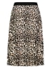 Sublevel Kleid in Creme/ Beige/ Schwarz