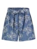 Sublevel Shorts in Blau/ Creme