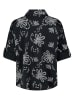 Sublevel Bluse in Schwarz/ Weiß
