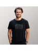 WOOOP Shirt "Take me back to holidays" in Schwarz