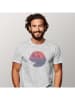 WOOOP Shirt "The mountains are calling" grijs