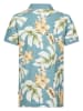 Petrol Industries Poloshirt in Hellblau/ Beige