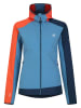 Dare 2b Softshelljas "Avidly II" lichtblauw/donkerblauw/oranje