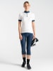 Dare 2b Fietsshirt "Pedal ThroughIt II" wit/donkerblauw