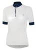 Dare 2b Fietsshirt "Pedal ThroughIt II" wit/donkerblauw