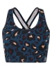 Dare 2b Sportbeha "Swift II" donkerblauw/beige