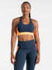 Dare 2b Sportbeha "Swift II" donkerblauw/oranje