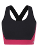 Dare 2b Sport-BH "Swift II" in Schwarz/ Pink