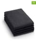 Sauter 4er-Set: Servietten "Ornement" in Anthrazit - (L)50 x (B)50 cm