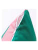 Benetton 2er-Set: Kissen in Rosa/ Grün