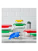 Benetton 4er-Set: Frischhaltedosen in Transparent/ Grün - 840 ml