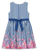 Danamade Kleid "Dtabea" in Blau/ Weiß