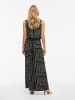 Vila Hose in Schwarz/ Beige