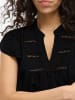 Vila Bluse in Schwarz