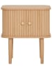 House Nordic Beistelltisch "Nikko" in Beige - (B)45 x (H)50,5 x (T)40 cm
