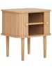 House Nordic Beistelltisch "Nikko" in Beige - (B)45 x (H)50,5 x (T)40 cm