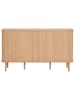 House Nordic Sideboard "Nikko" in Hellbraun - (B)140 x (H)79 x (T)40 cm