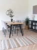 House Nordic Regał ścienny "Wrexham" w kolorze czarnym - Ø 60 cm