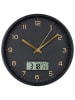 House Nordic Zegar ścienny "Amiens" w kolorze czarnym - Ø 25 cm