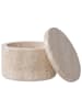 House Nordic Pojemnik w kolorze kremowym - wys. 6,5 x Ø 10 cm