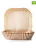 Ibili 2-delige set: frituurinlays beige - 2x 50 stuks