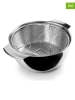 Ibili 2tlg. Set: Edelstahl-Frittiertopf in Silber - Ø 24 cm