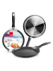Ibili Crepèpfanne in Schwarz - Ø 28 cm