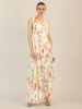 APART Kleid in Creme/ Apricot