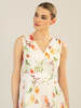 APART Kleid in Creme/ Apricot