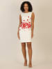 APART Jurk wit/rood